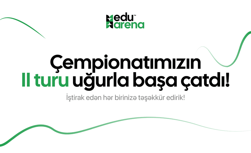 II tur uğurla başa çatdı!